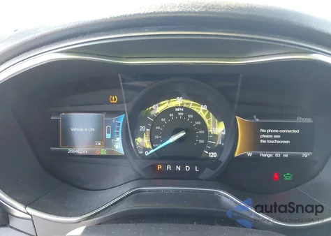 2017 Ford Fusion Hybrid Se из США, поврежденный, VIN 3FA6P0LU7HR163539